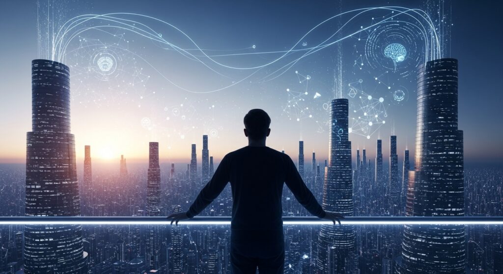 Onil Gunawardana future of AI concept